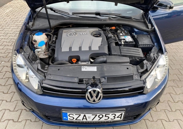 Volkswagen Golf cena 31900 przebieg: 257047, rok produkcji 2012 z Ryglice małe 742